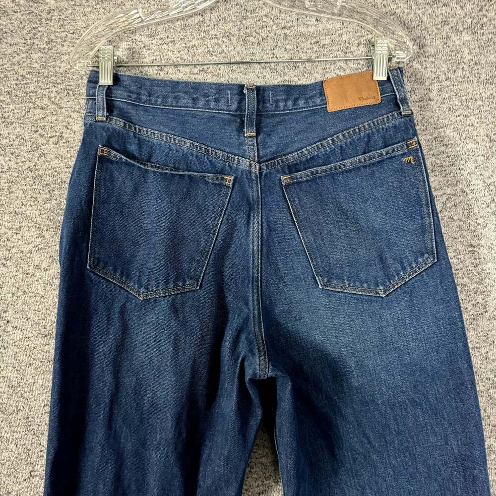 Madewell Women's Size 29 Baggy Straight Leg Denim Jeans - Picture 4 of 11